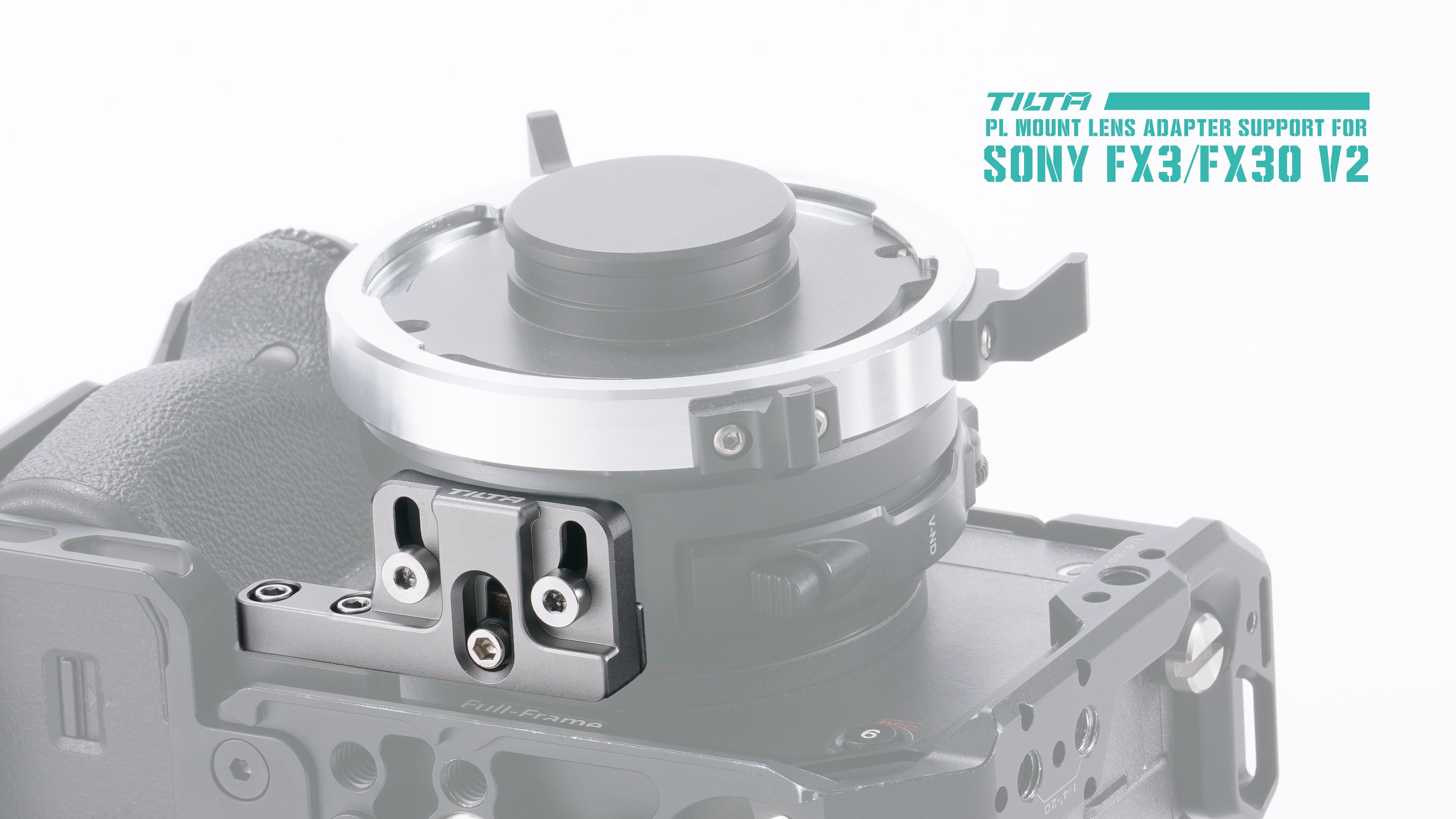 PL Mount Lens Support for Sony FX3/FX30 V2 PL Mount Lens Support for Sony FX3/FX30 V2