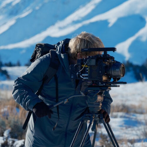 Tilta 75mm Cine Fluid Head with 2-Stage One Touch Carbon Fiber Tripod Legs (12KG)