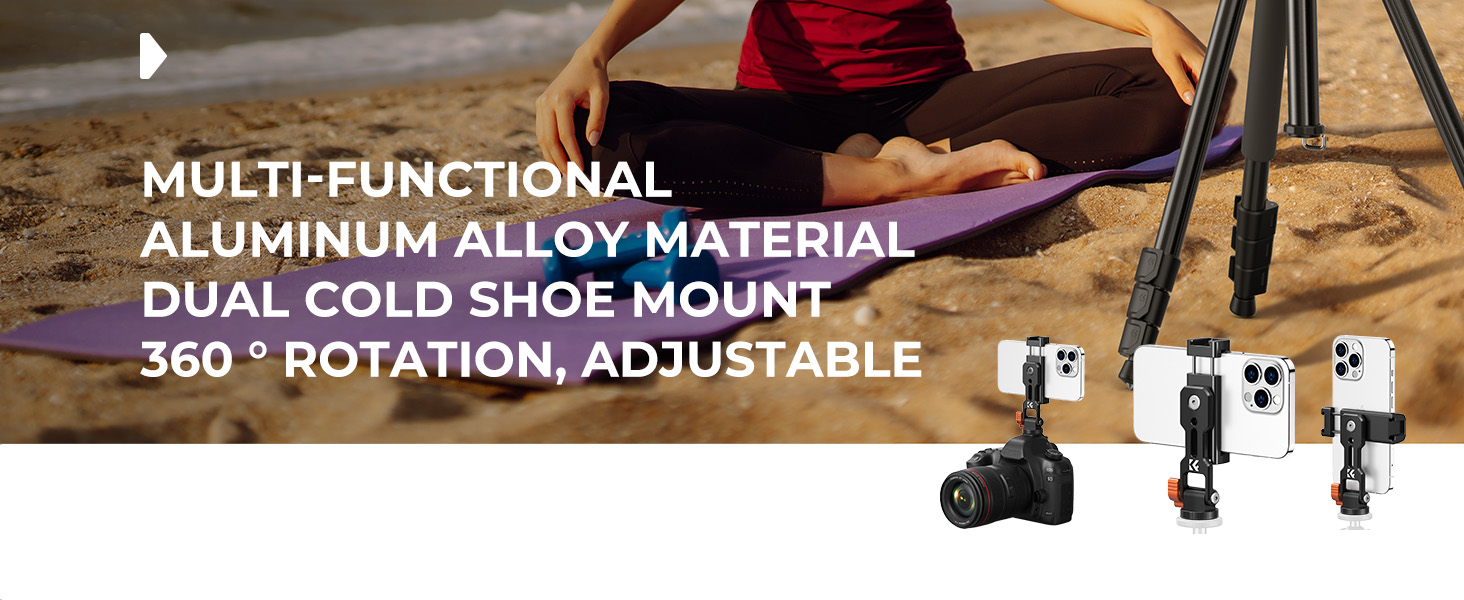 Metal Phone Tripod Mount