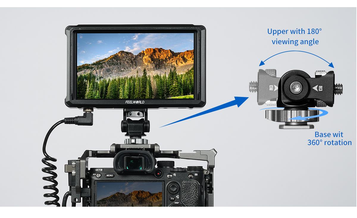hot shoe mount monitor