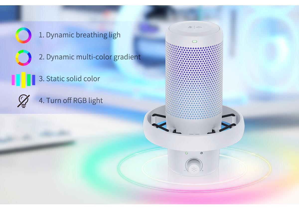 rgb effect mic
