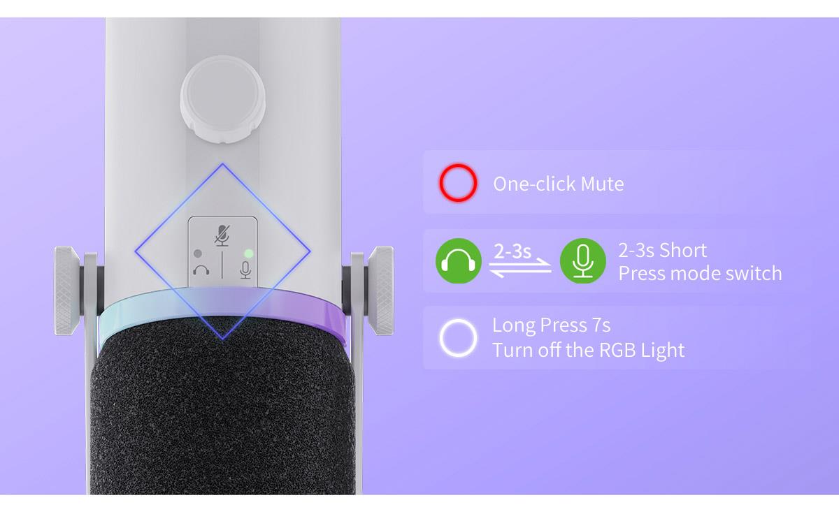 multiple function mic