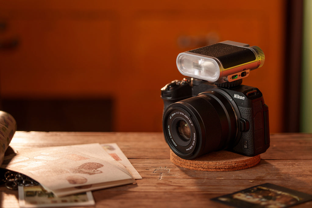 Retro Style Camera Flash